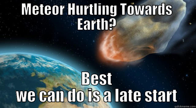 Hingham High School - METEOR HURTLING TOWARDS EARTH? BEST WE CAN DO IS A LATE START Misc