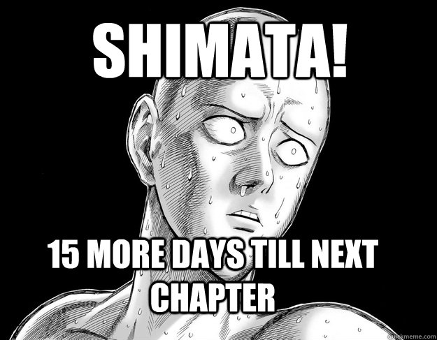 Shimata! 15 more days till next chapter  