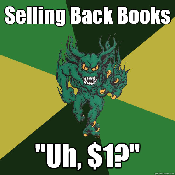 Selling Back Books 