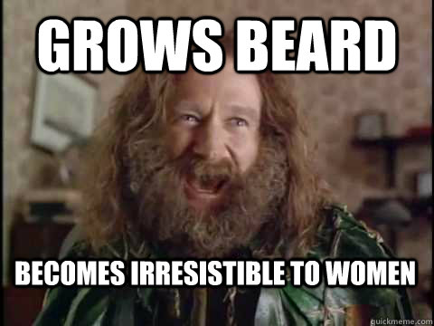 Grows beard becomes irresistible to women  Jumanji