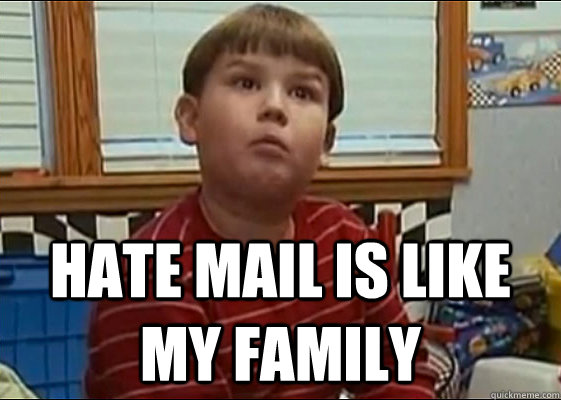  Hate mail is like my family  King Curtis