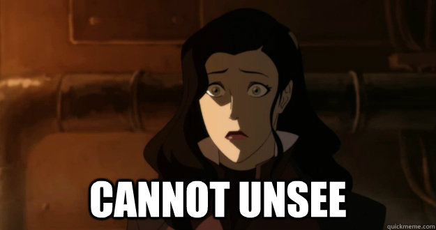  cannot unsee  Asami