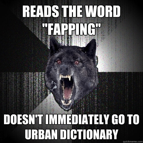 Reads the word 