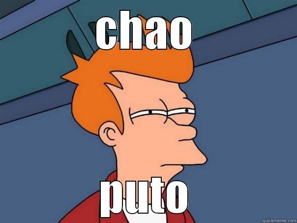 ok ok ok - CHAO PUTO Futurama Fry