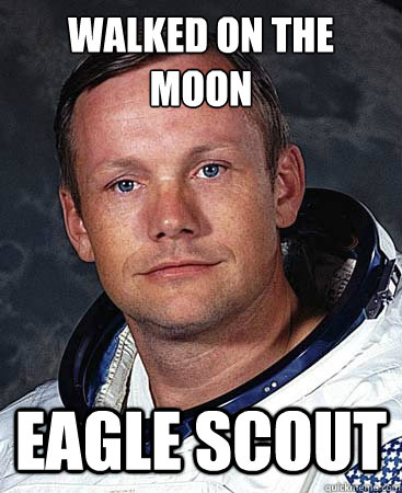 Walked On the Moon Eagle Scout  