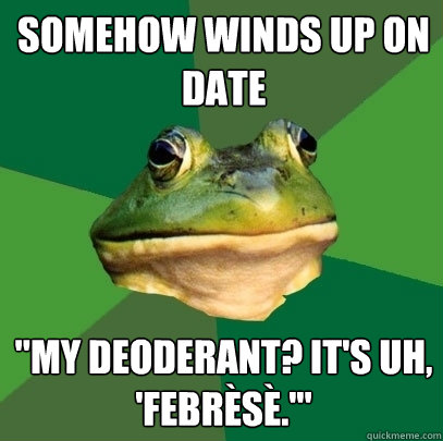 somehow winds up on date 