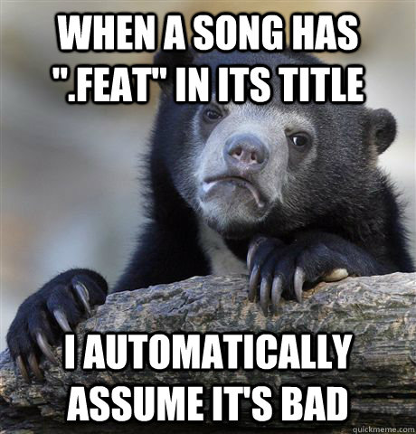 When a song has 