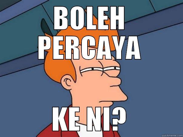 BOLEH PERCAYA KE NI? Futurama Fry