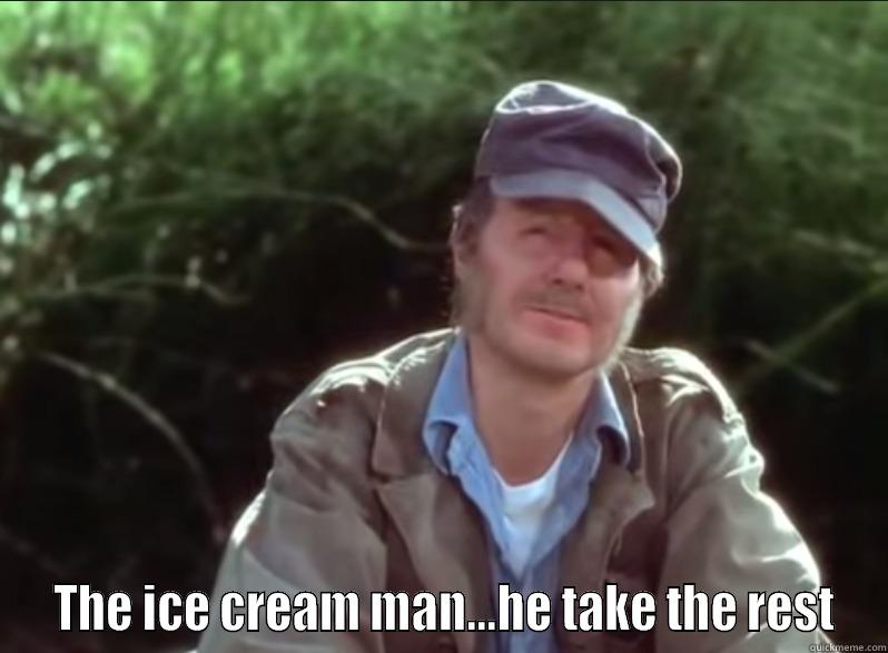 Jaws 3 -   THE ICE CREAM MAN...HE TAKE THE REST Misc