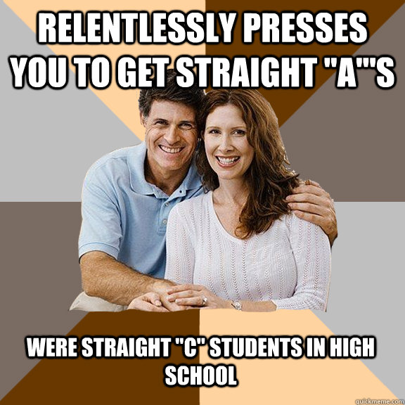 Relentlessly presses you to get straight 