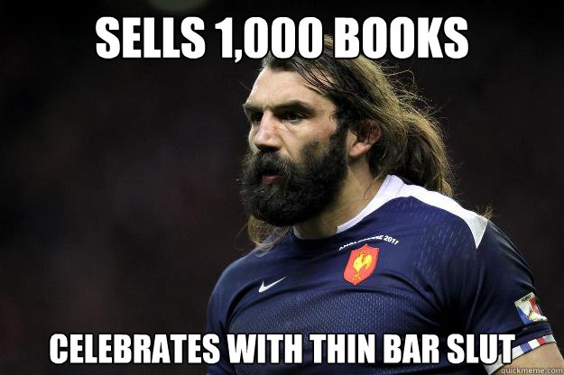 Sells 1,000 Books Celebrates with Thin Bar Slut  Uncle Roosh