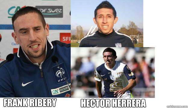 Frank Ribery Hector Herrera - Frank Ribery Hector Herrera  riebry y herrera