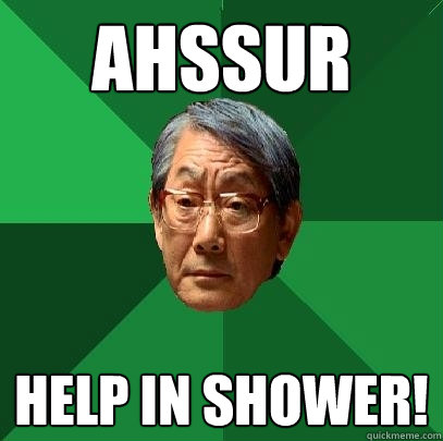 Ahssur Help in Shower! - Ahssur Help in Shower!  High Expectations Asian Father