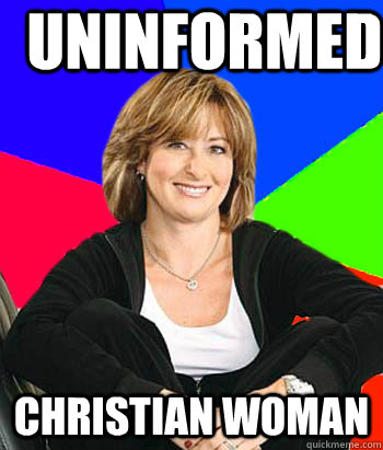 Uninformed  Christian woman  Sheltering Suburban Mom