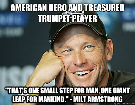 AMerican hero and treasured trumpet player 