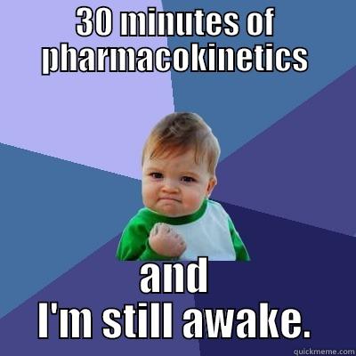 PK presentation - 30 MINUTES OF PHARMACOKINETICS AND I'M STILL AWAKE. Success Kid