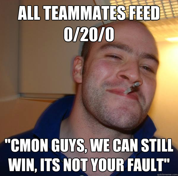 ALL TEAMMATES FEED 0/20/0 