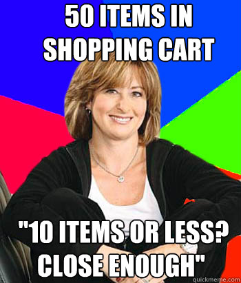 50 items in shopping cart  