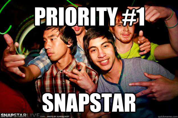 Priority #1 Snapstar - Priority #1 Snapstar  priority 1