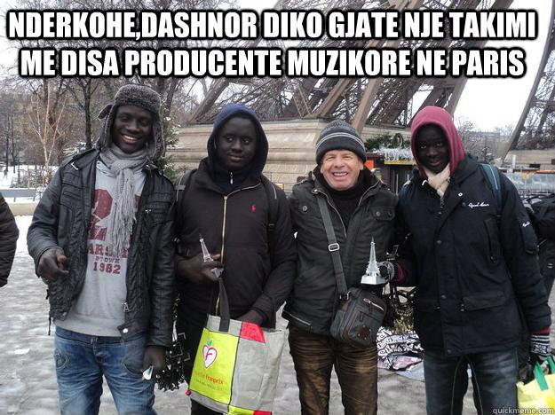 Nderkohe,Dashnor Diko gjate nje takimi me disa producente muzikore ne paris - Nderkohe,Dashnor Diko gjate nje takimi me disa producente muzikore ne paris  Misc