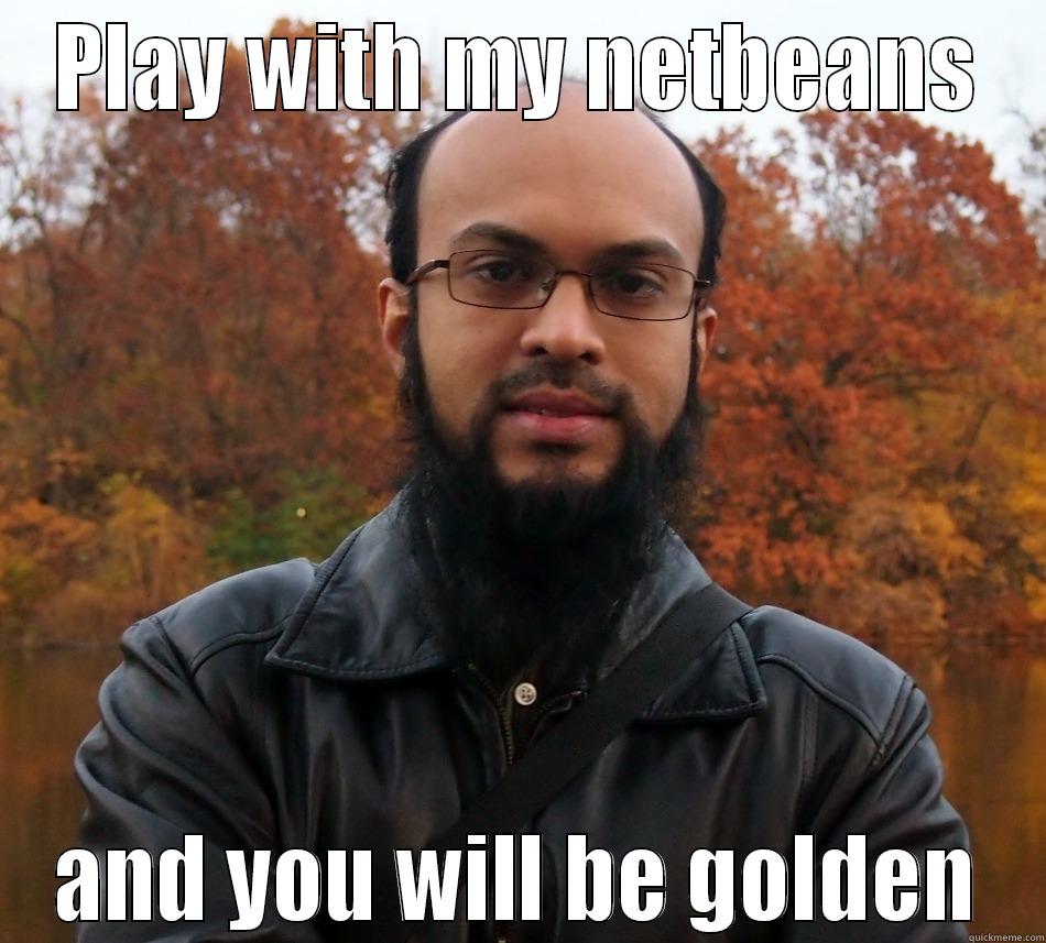 PLAY WITH MY NETBEANS AND YOU WILL BE GOLDEN Misc