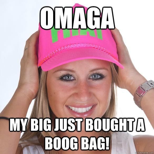 OMaga My big just bought a boog bag!  