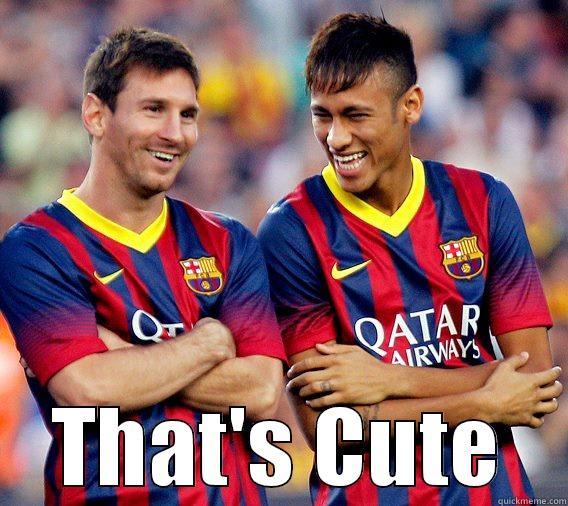 Neymar + Messi -  THAT'S CUTE Misc