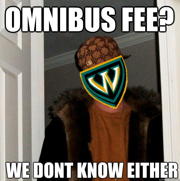 omnibus fee? We dont know either - omnibus fee? We dont know either  Scumbag Wayne State