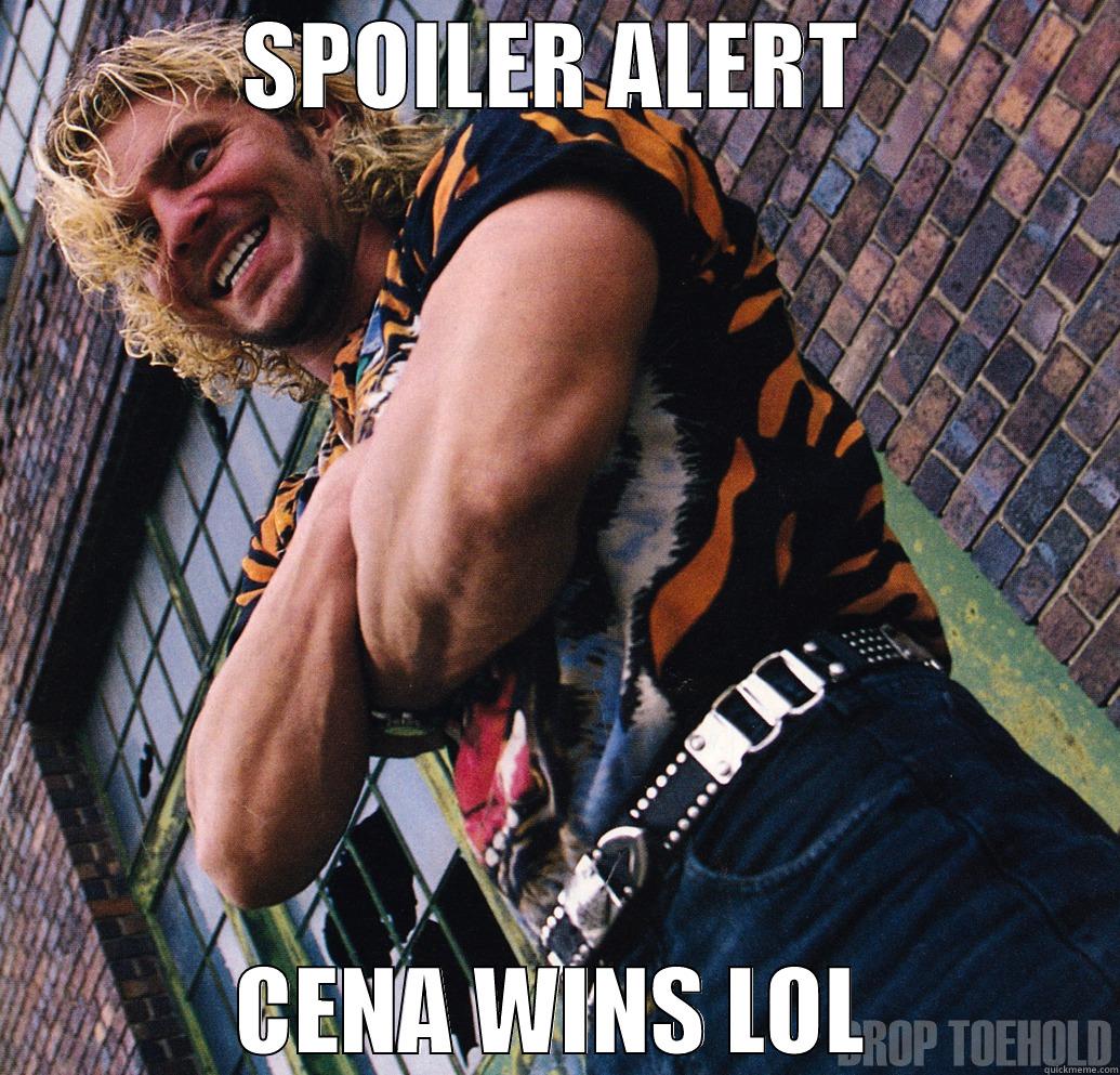 SPOILER ALERT CENA WINS LOL Misc