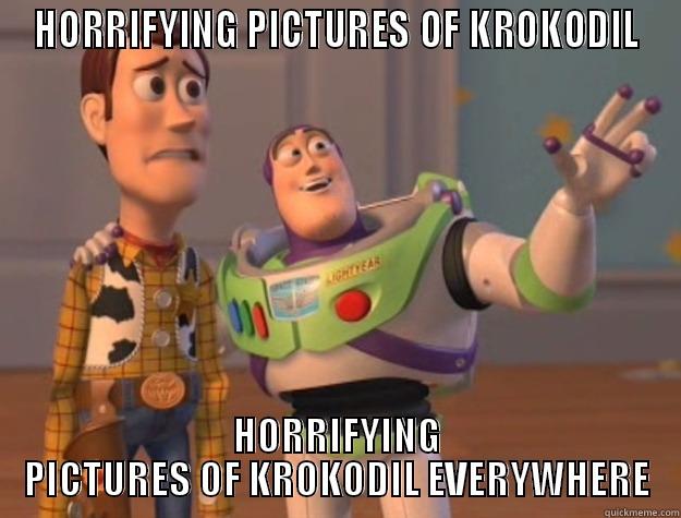 Krokodil Horror - HORRIFYING PICTURES OF KROKODIL HORRIFYING PICTURES OF KROKODIL EVERYWHERE Toy Story