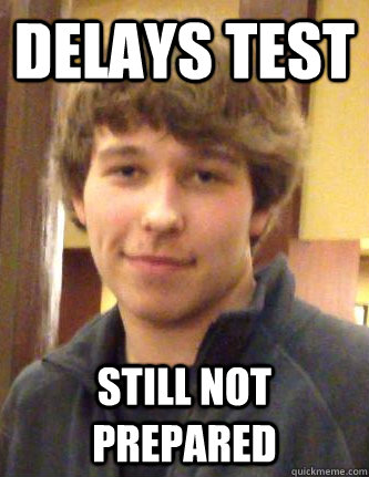 Delays test  Still not prepared - Delays test  Still not prepared  Vadim