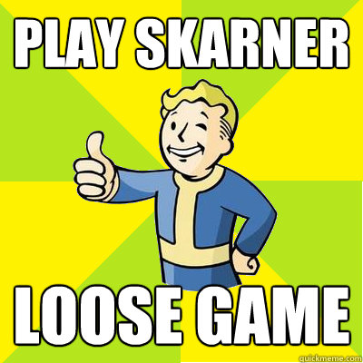 PLAY SKARNER LOOSE GAME  Fallout new vegas