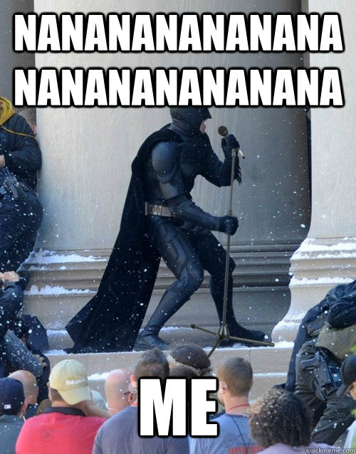 NANANANANANANANANANANANANANA ME  Karaoke Batman