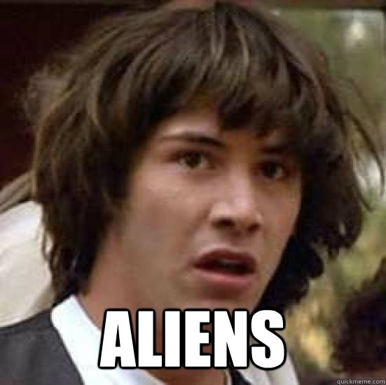  Aliens  conspiracy keanu