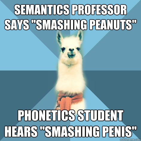 Semantics Professor says 