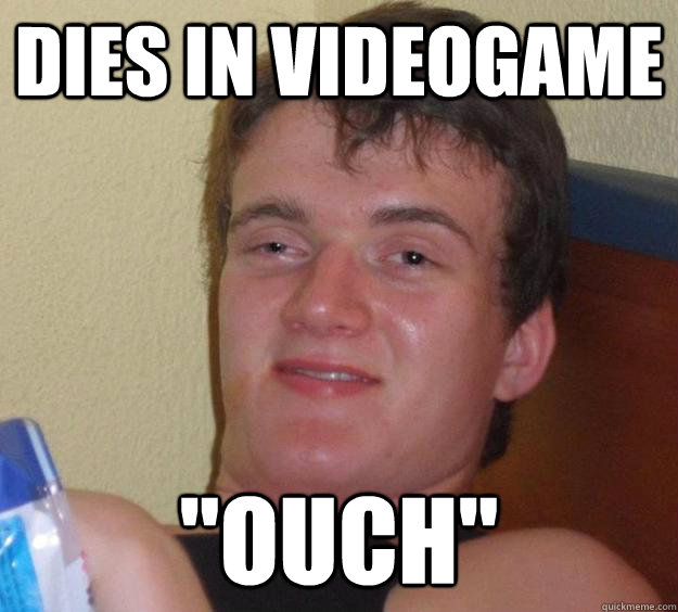 Dies in videogame 