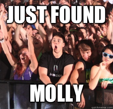 JUST FOUND MOLLY  wolfgang gartner show