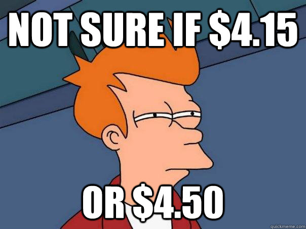 Not sure if $4.15 Or $4.50 - Not sure if $4.15 Or $4.50  Futurama Fry