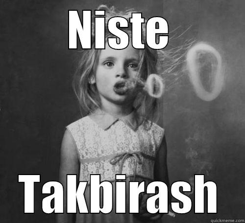 TAKBIR sos - NISTE TAKBIRASH Misc