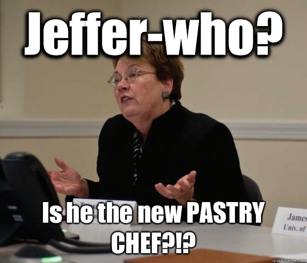 Jeffer-who? Is he the new PASTRY CHEF?!? - Jeffer-who? Is he the new PASTRY CHEF?!?  Silly Sully