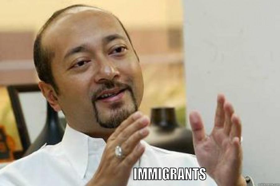                                                    IMMIGRANTS                         Misc