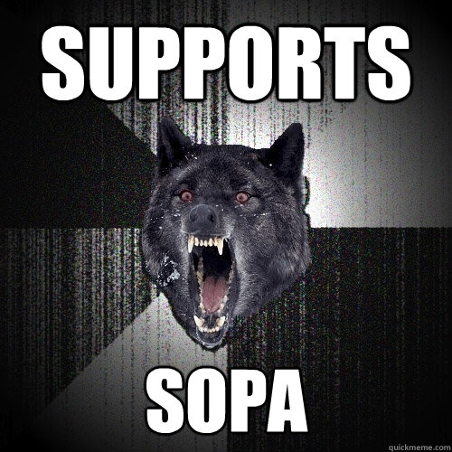 Supports Sopa  Insanity Wolf