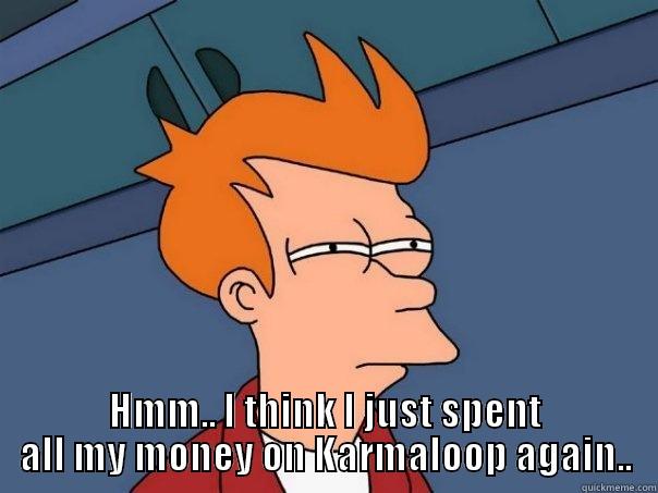  HMM.. I THINK I JUST SPENT ALL MY MONEY ON KARMALOOP AGAIN.. Futurama Fry