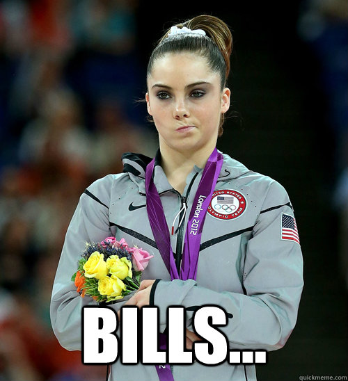  Bills...  McKayla Not Impressed