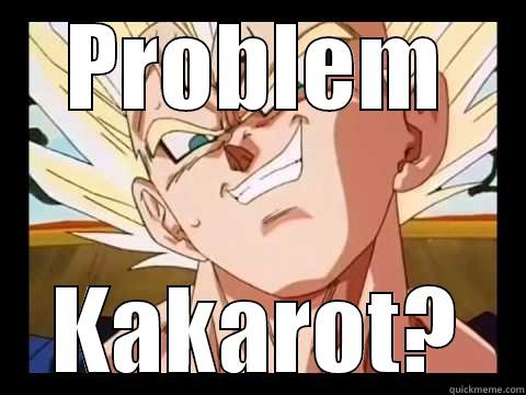 Vegeta troll face - PROBLEM KAKAROT? Misc