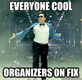 EVERYONE COOL ORGANIZERS ON FIX - EVERYONE COOL ORGANIZERS ON FIX  fabulous PSY