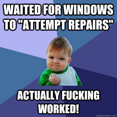 Waited for windows to 