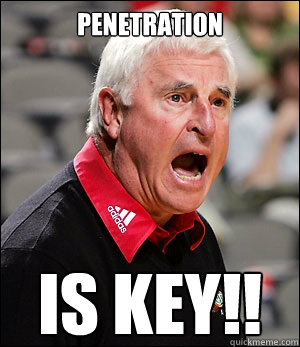 Penetration IS KEY!! - Penetration IS KEY!!  BOB KNIGHT PENETRATION