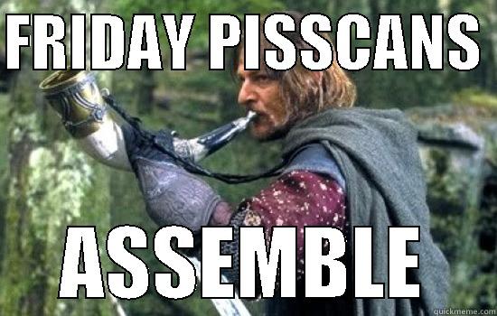 FRIDAY PISSCANS  ASSEMBLE Misc