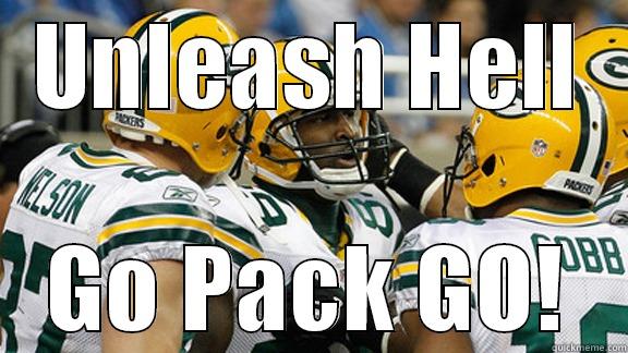 unleash hell - UNLEASH HELL GO PACK GO! Misc